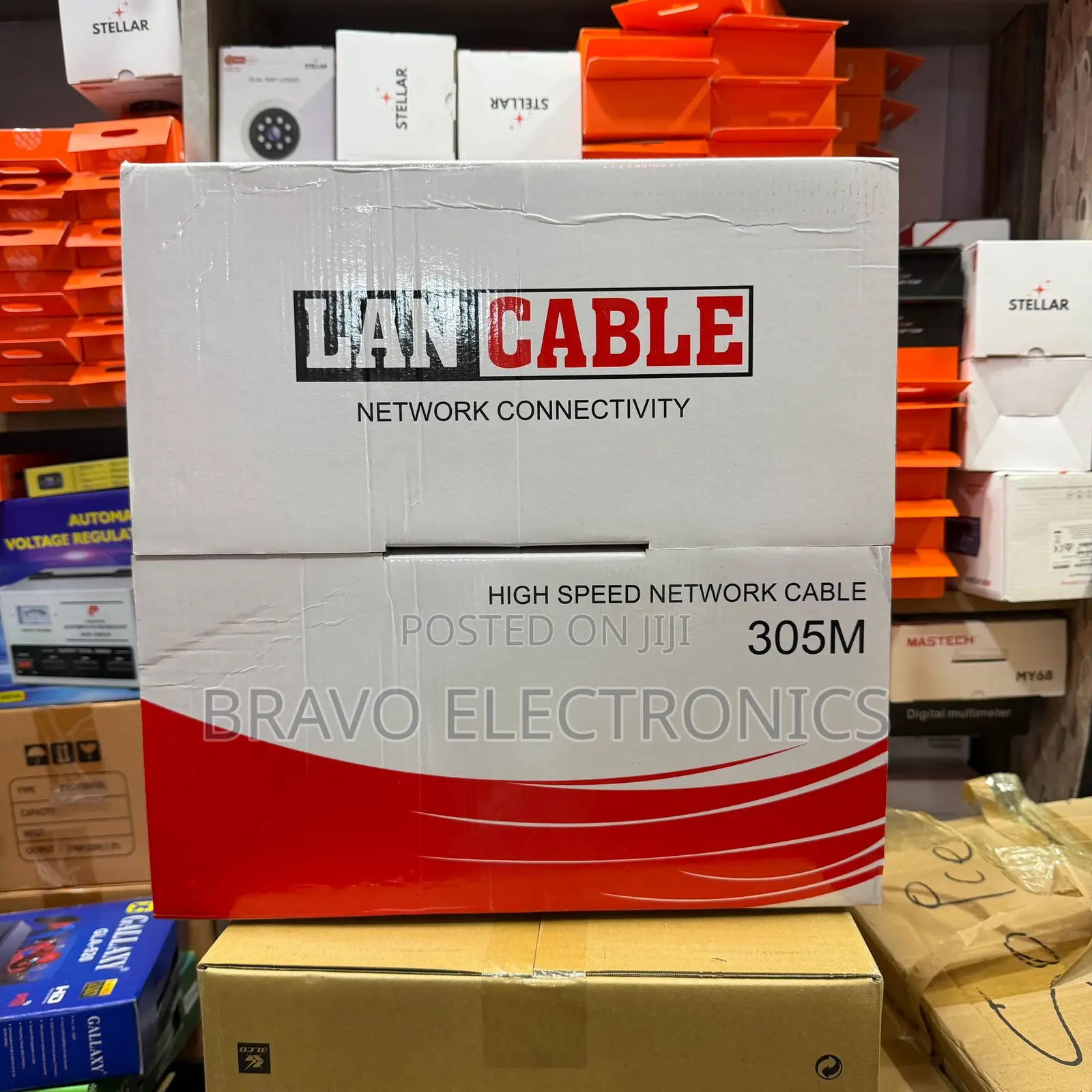 Intex Network Cable Cat6e – 305m | Fast, Stable Professional Quality