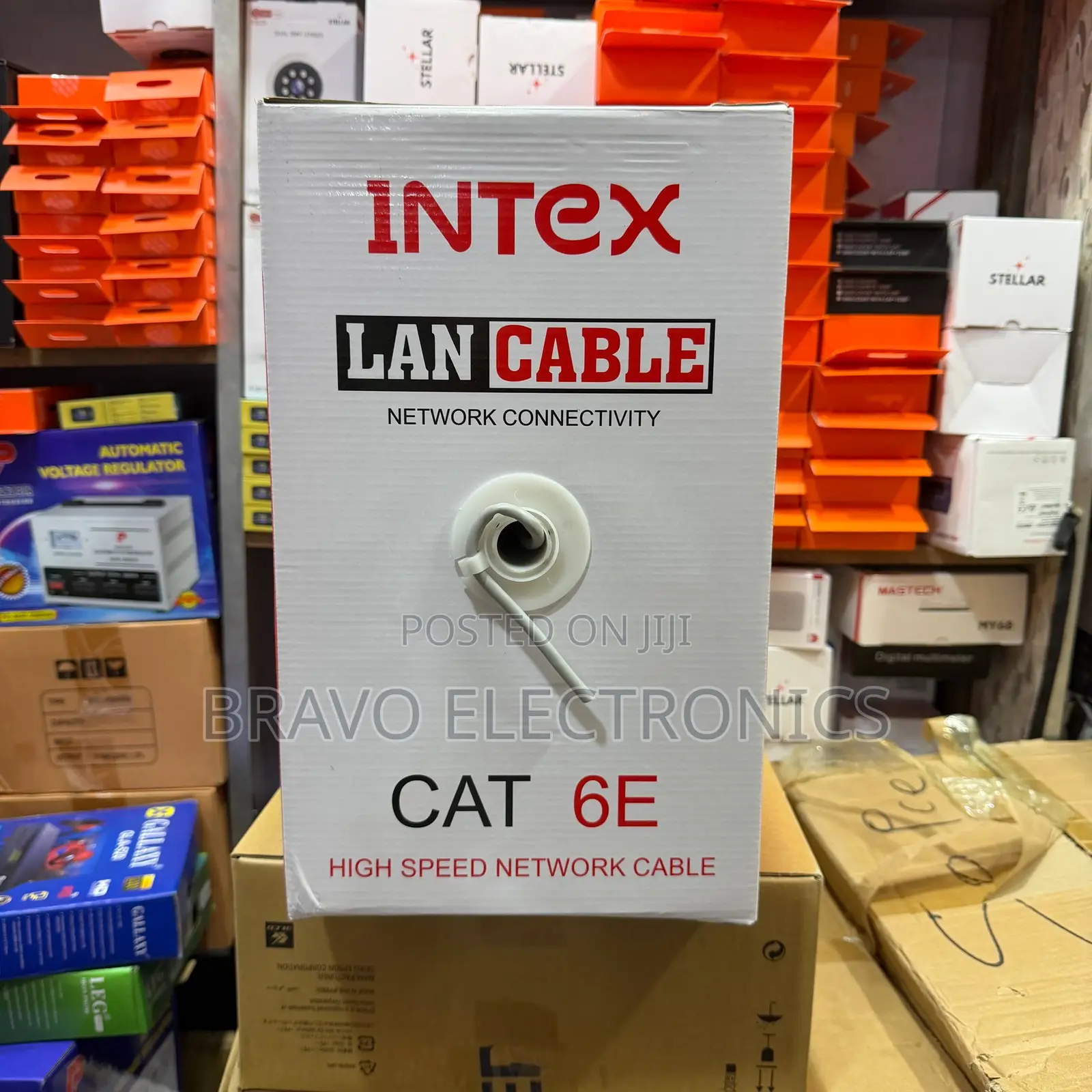 Intex Network Cable Cat6e – 305m | Fast, Stable Professional Quality