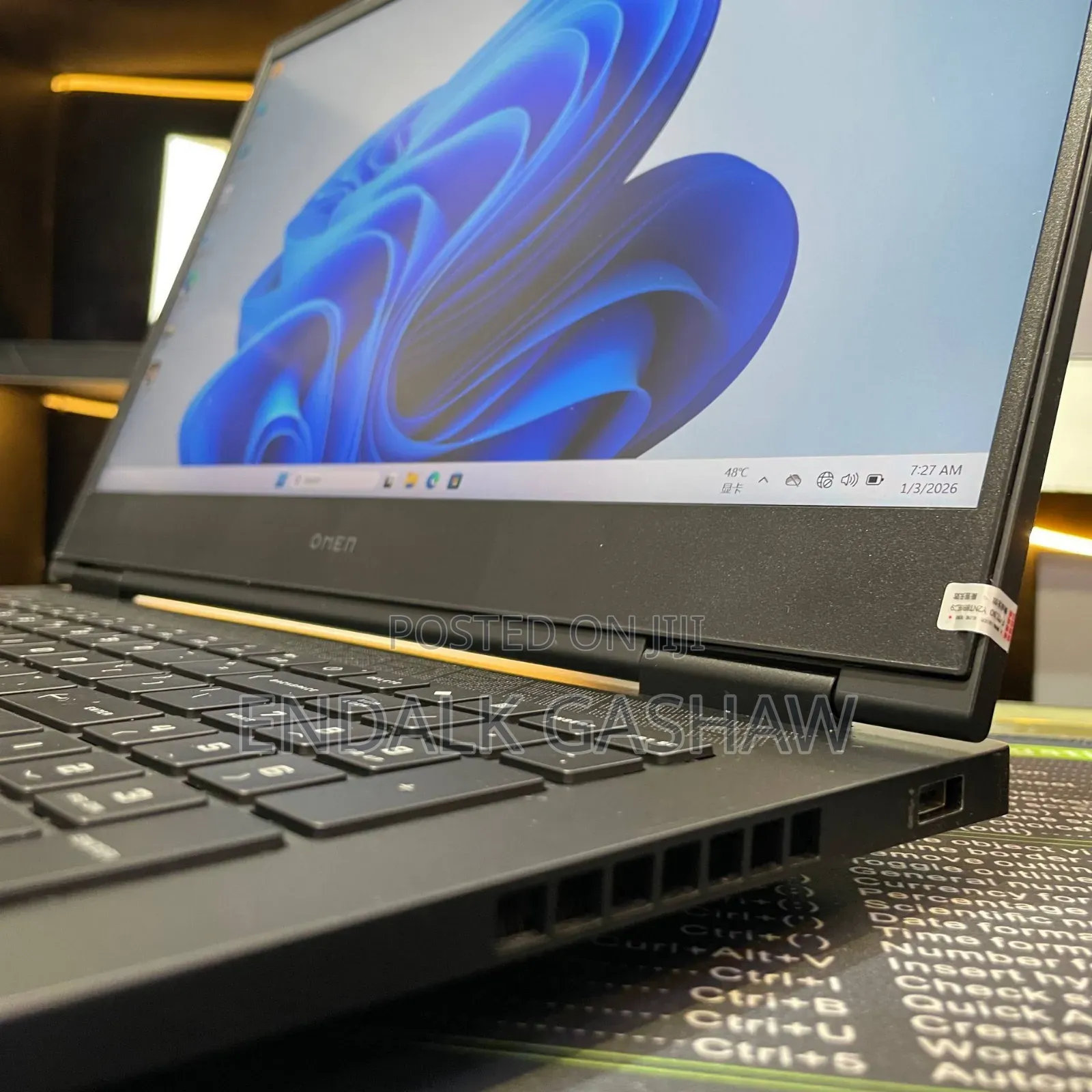 New Laptop HP Omen 16 16GB Intel Core I7 SSD 1T