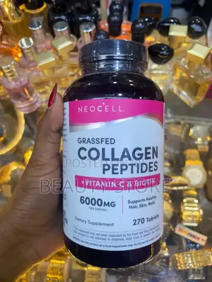 Neocell Grassfed Collagen Peptides With Vitamin C Biotin Supplement