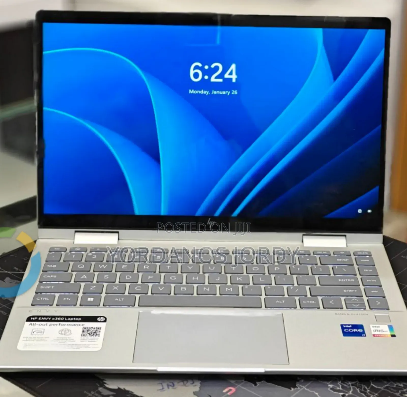 New Laptop HP Envy X360 16GB Intel Core I7 SSD 1T