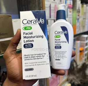 Cerave Pm Facial Moisturizing Lotion, a Night Cream