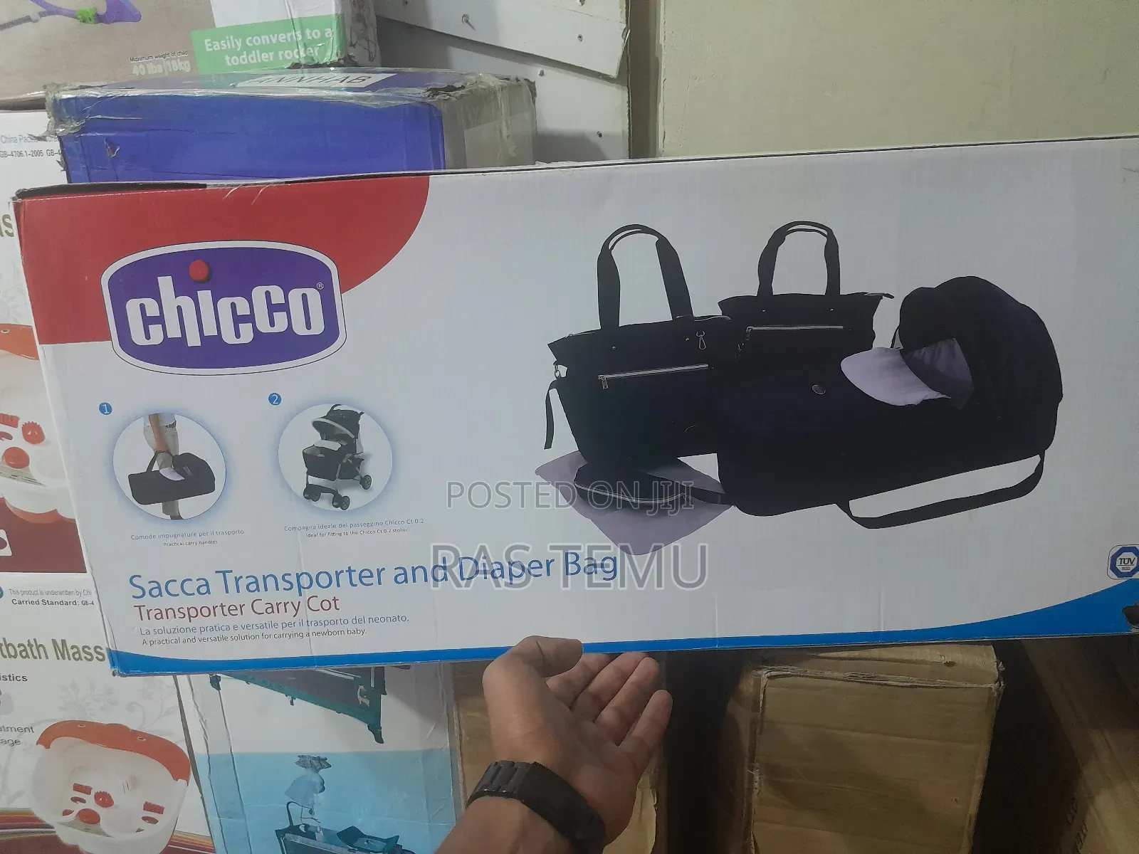 Chicco Baby Multi-Function Sacca Transporter Soft Carry Cot