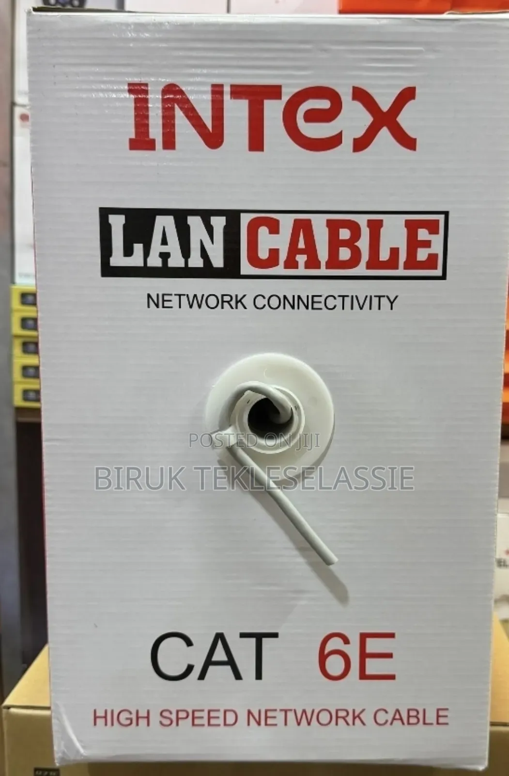 Intex Utp Cat6 E Lan Network Cable Half Copper