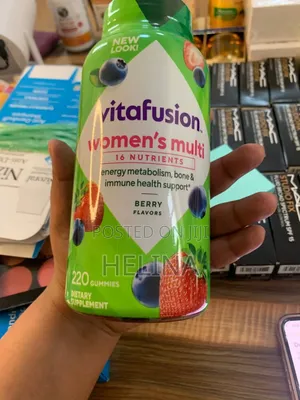Vitafusion Women's Multi 220 Gummies Berry Flavors Original From Usa