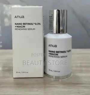 Anua Nano Retinol 0.3% + Niacin Renewing Serum.