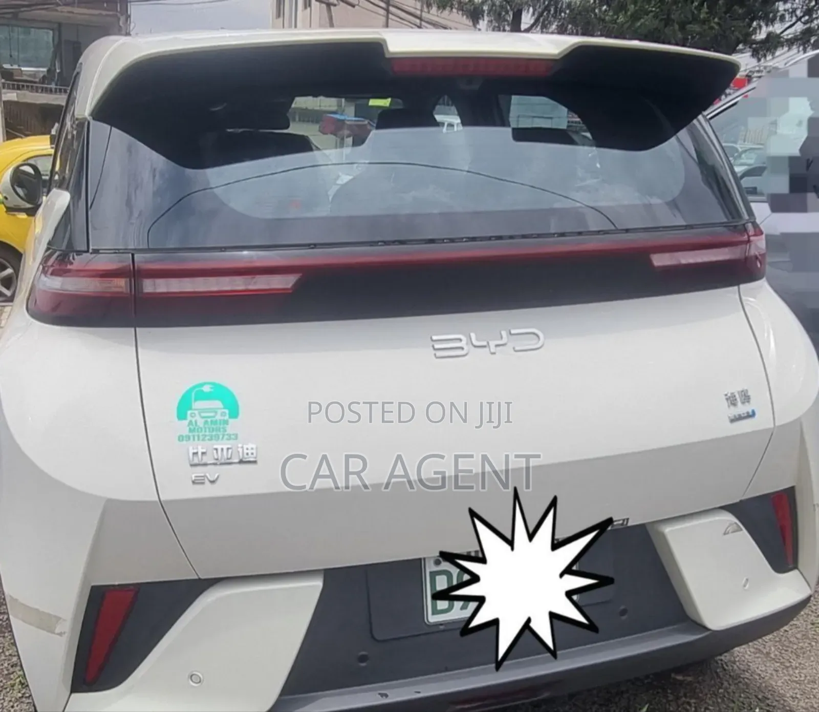 New BYD Seagull 2025 White