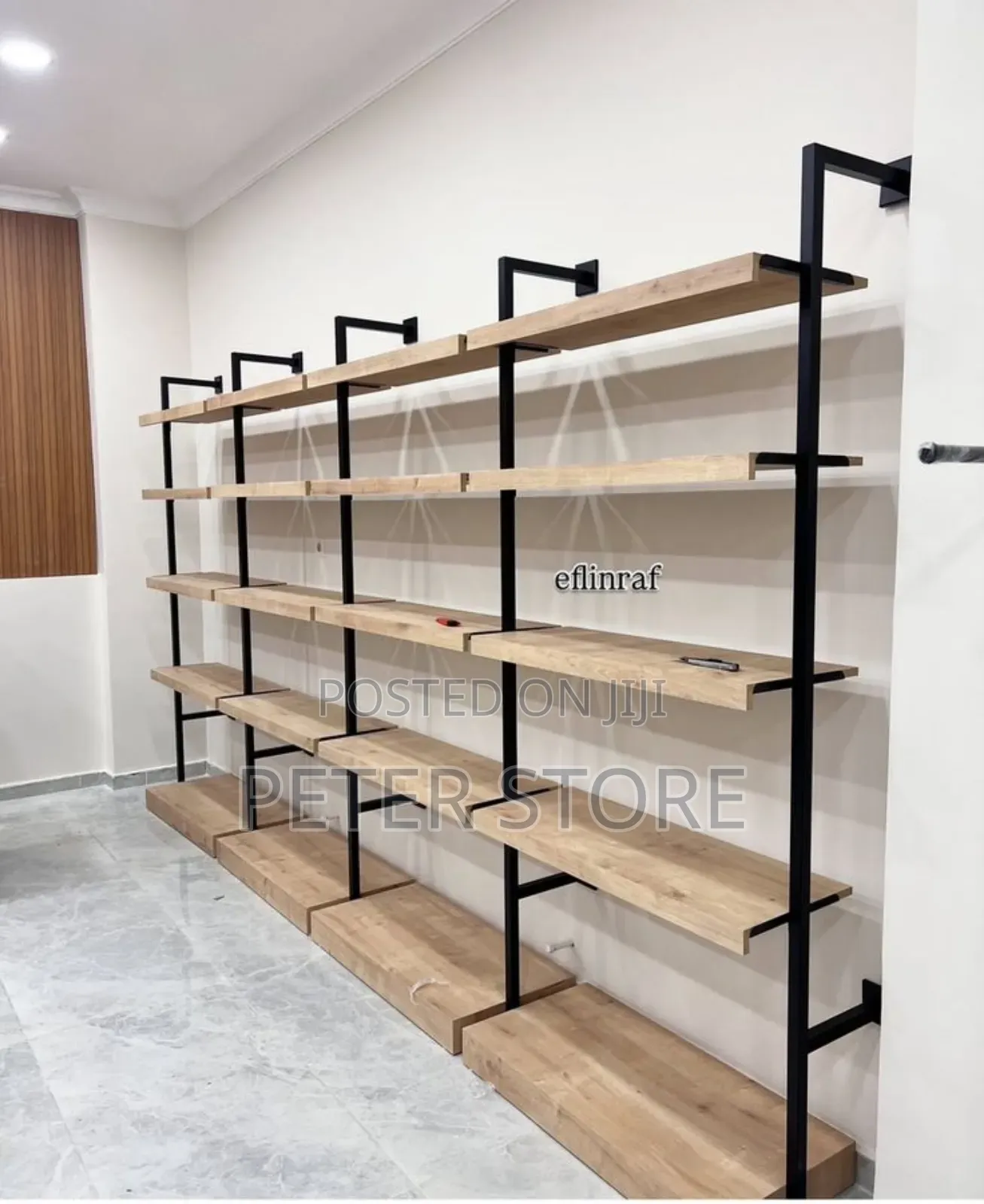 Wall Shelf Metal + Mdf
