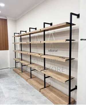 Wall Shelf Metal + Mdf
