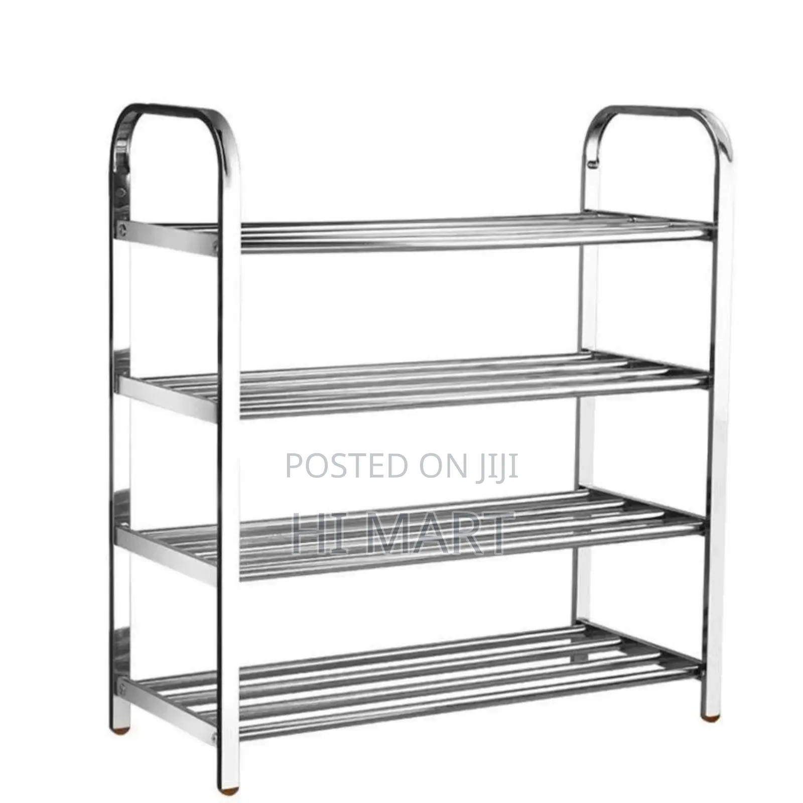4 Layer Stainless Steel Shoe Rack