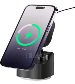 Vitron Magnetic Car Phone Holder With Wirelss Charger
