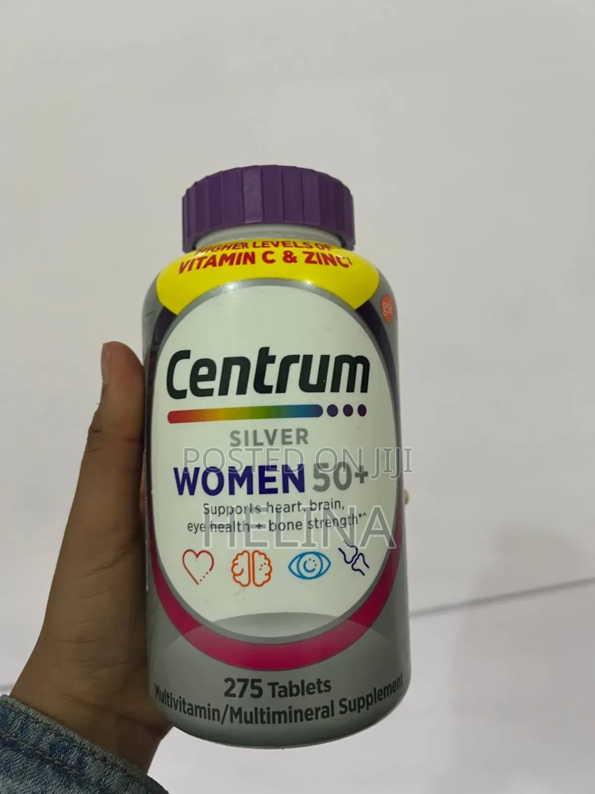 Centrum Women 50+ With High Level of Vitamin C Zinc From Usa