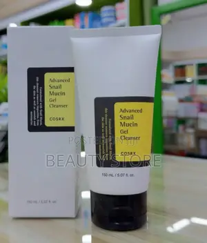 Cosrx Advanced Snail Mucin Gel Cleanser.