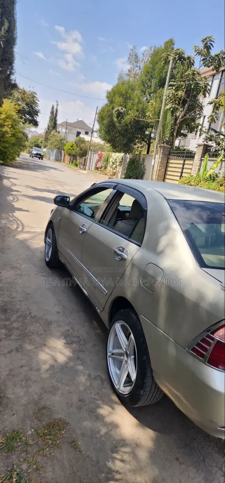 Toyota Corolla 2005 Gold
