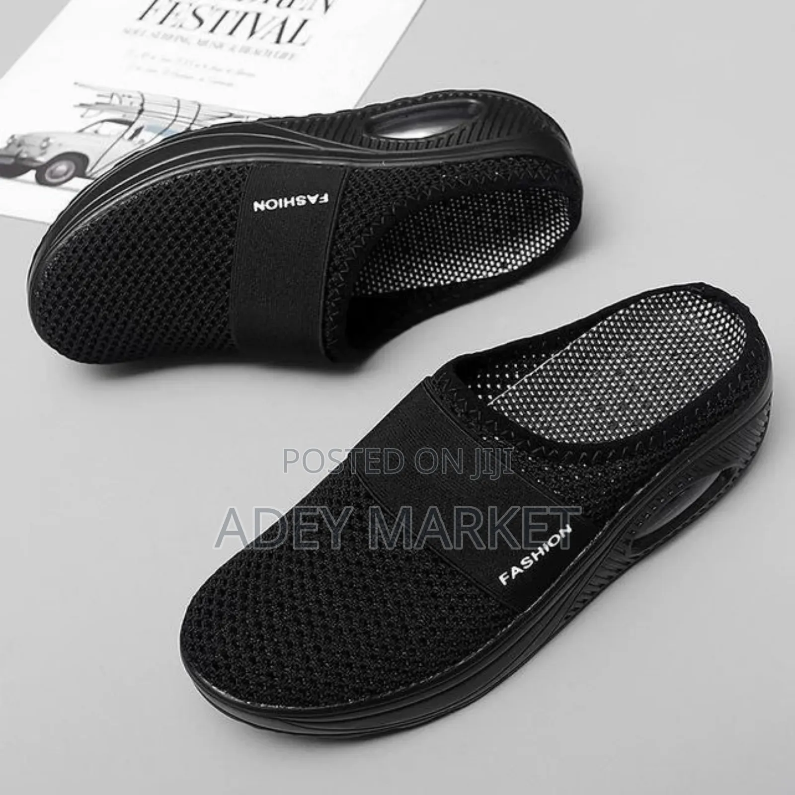 Air Cushion Slip-on Walking Shoes