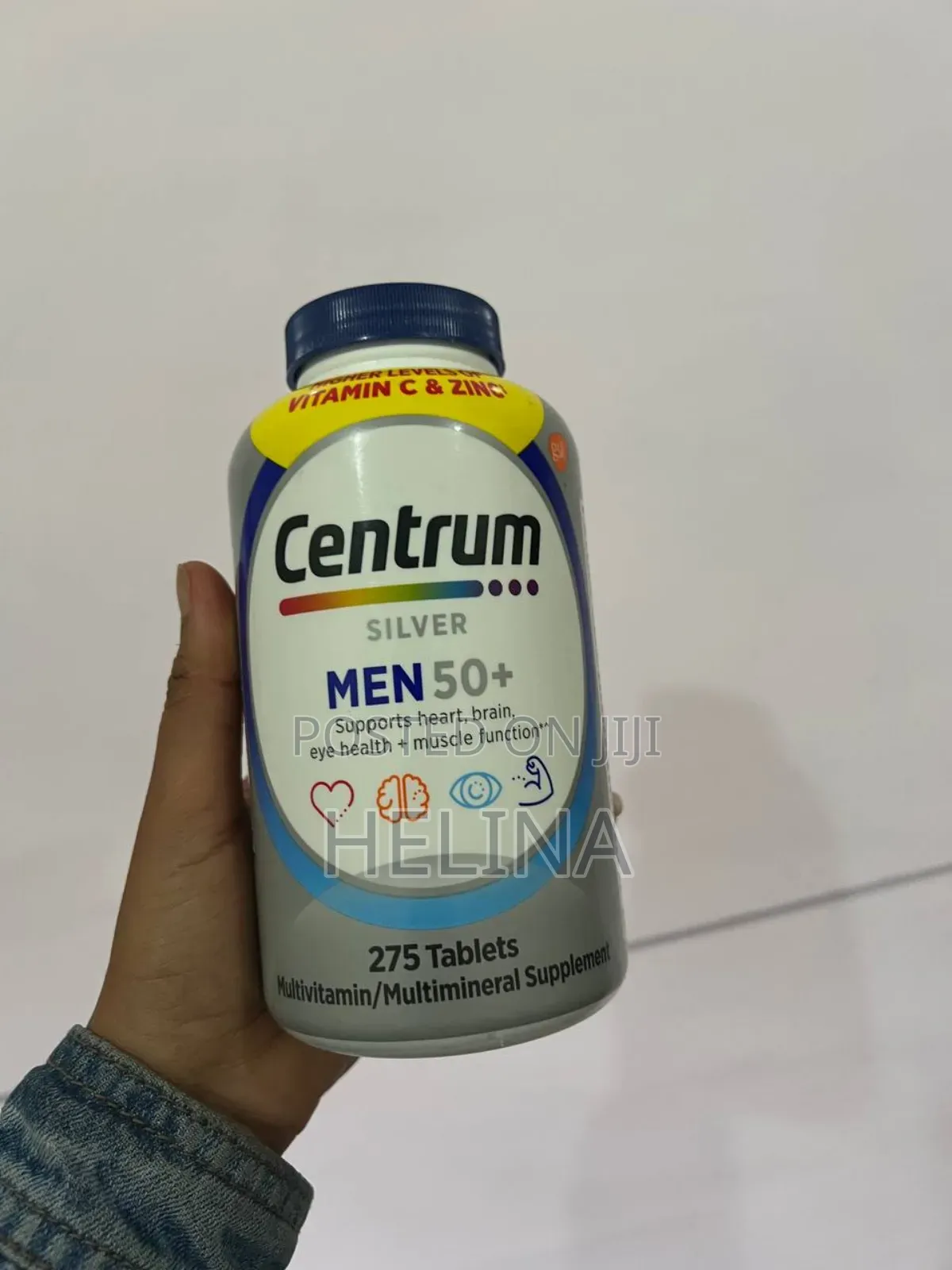 High Level of Vitamin C Zinc Centrum Men 50+ Original From Usa