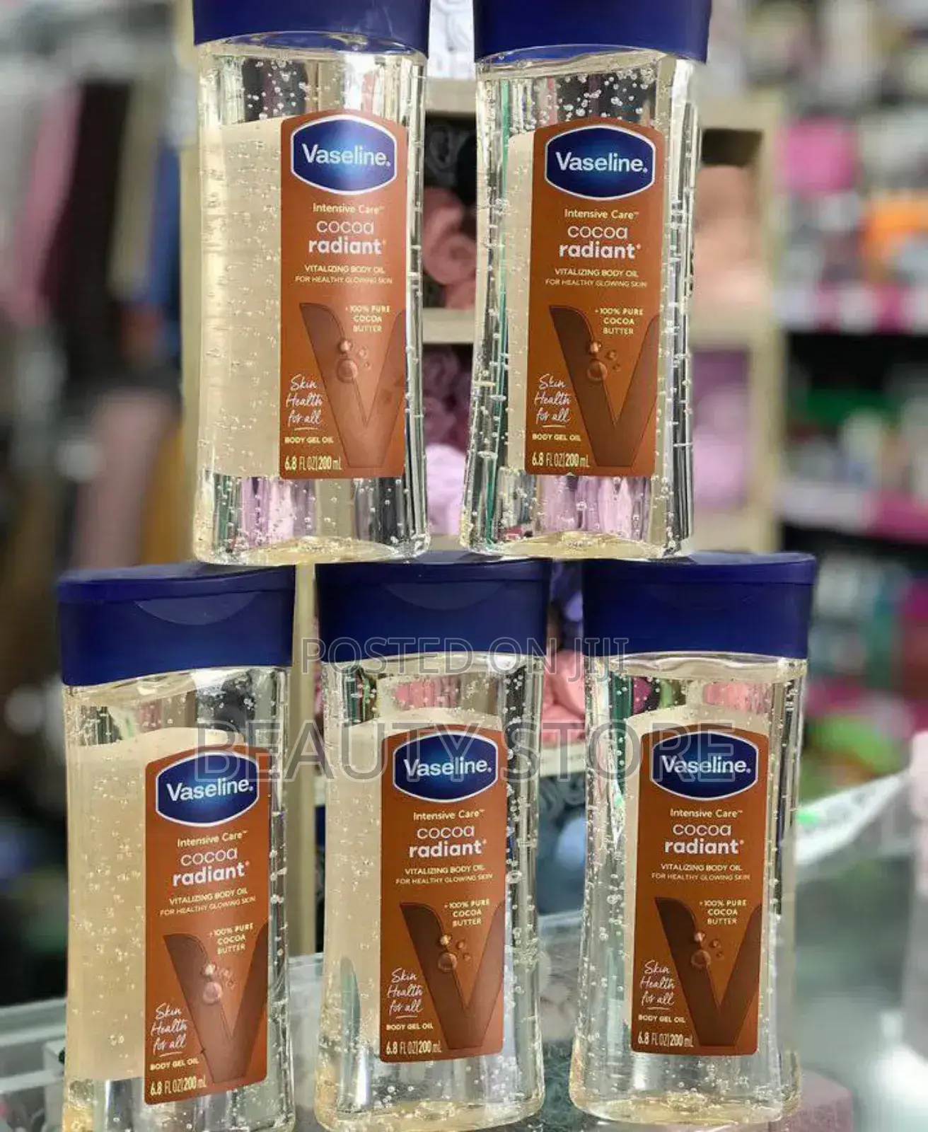 Vaseline Intensive Care Cocoa Radiant Body Gel Oil