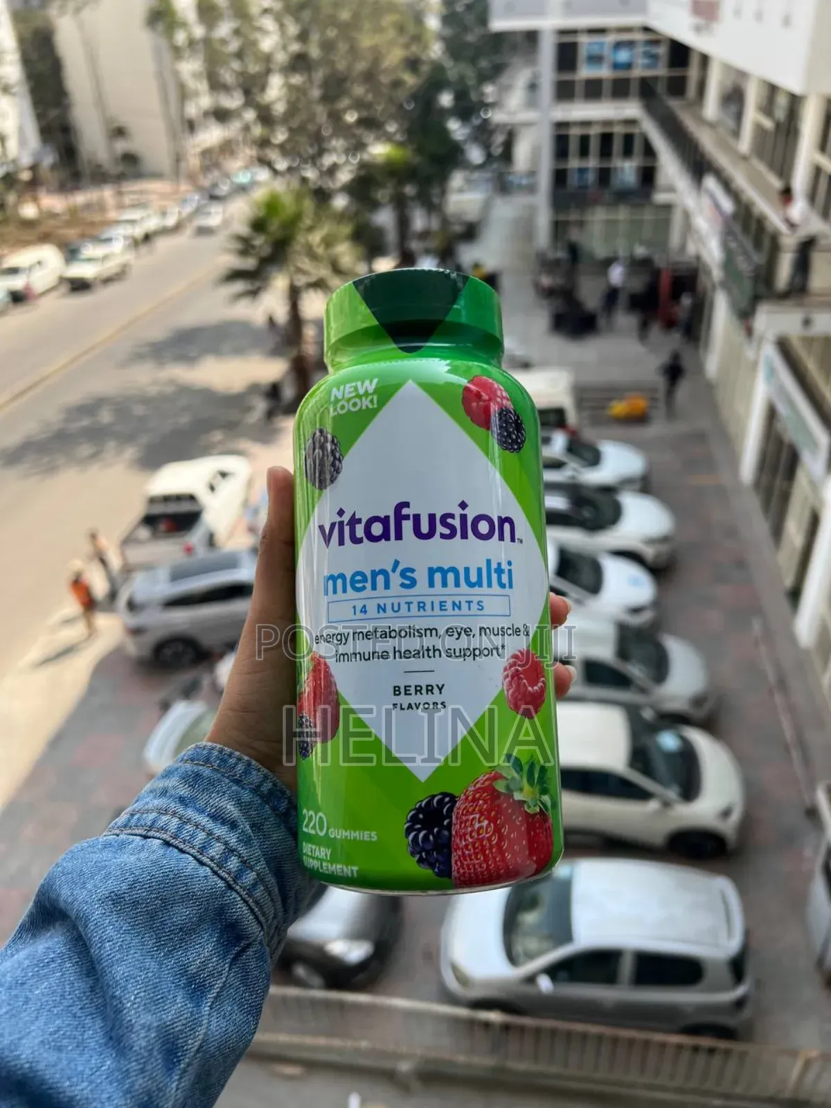 220 Gummies Berryflavor Men's Multivitamin With 14 Nutrients Usa Brand