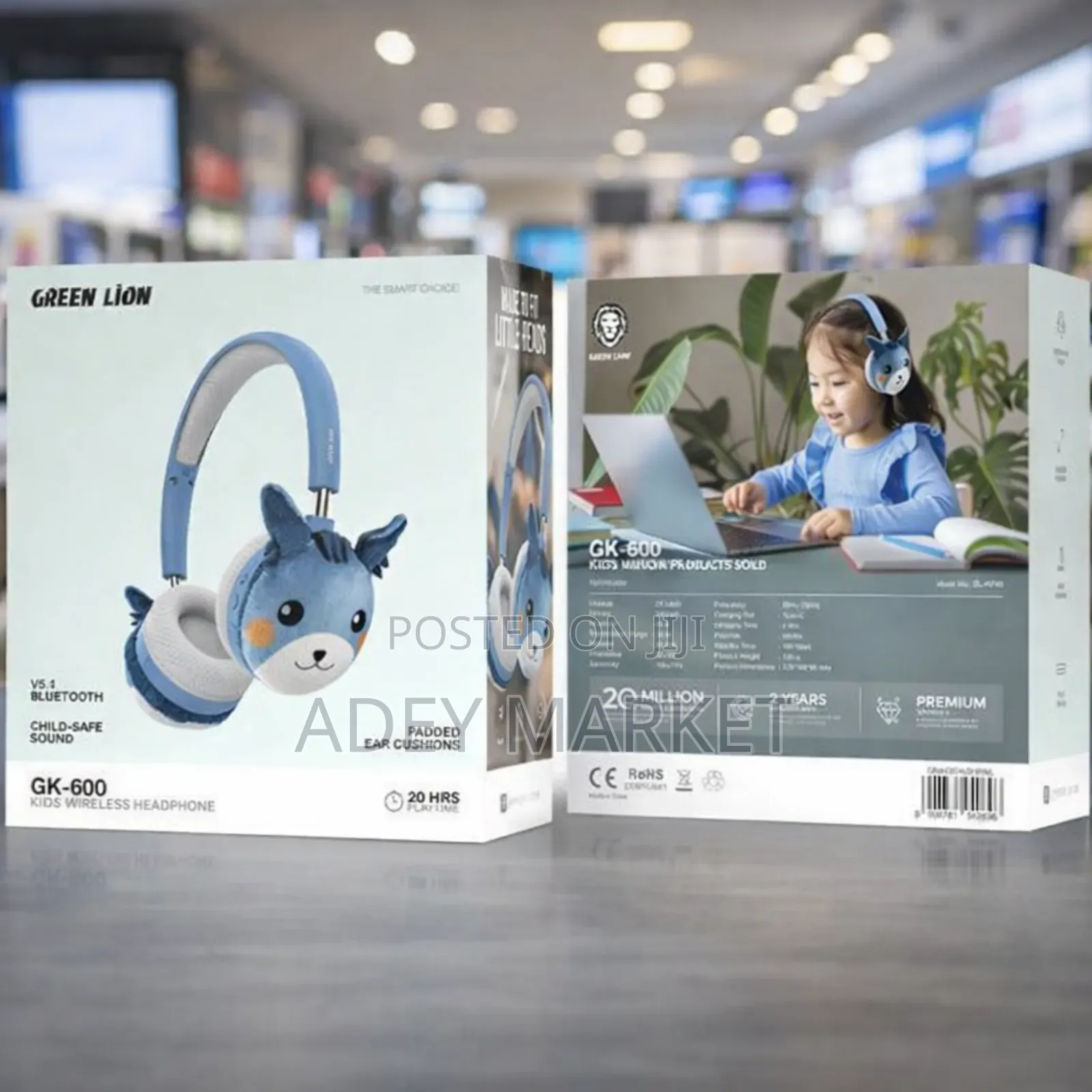 Green Lion Kids Wireless Headphone