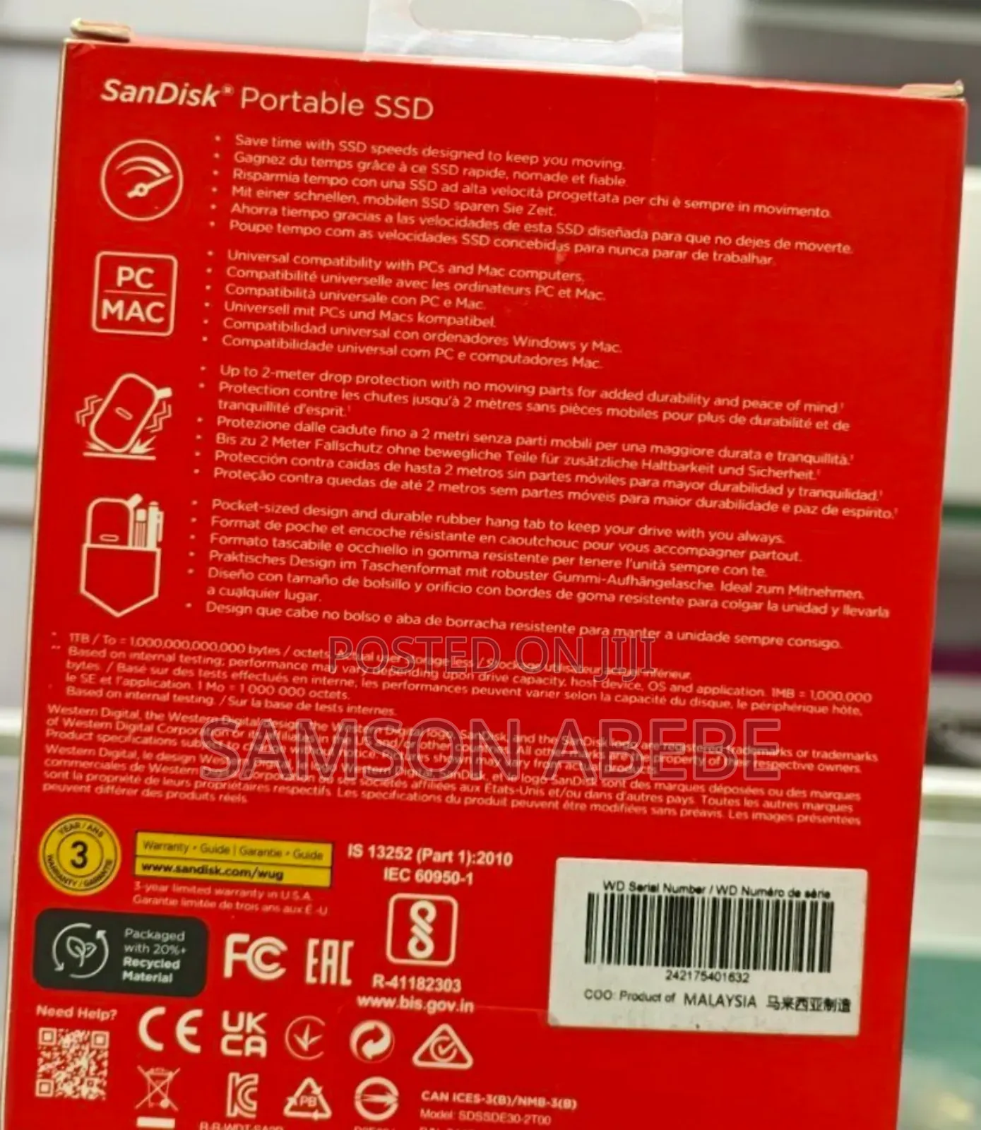 2tb External SSD Storage