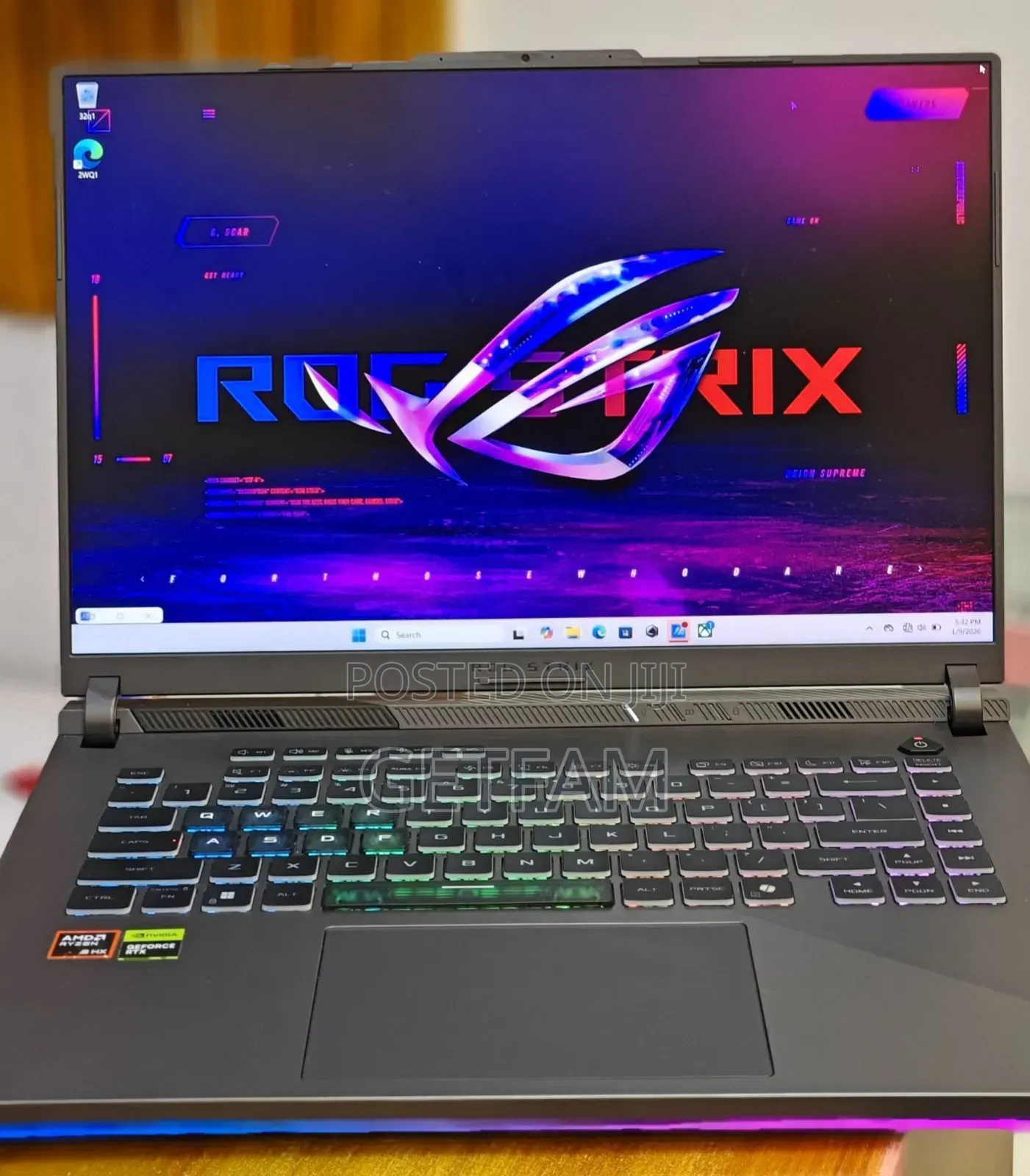 New Laptop Asus ROG Strix G15 16GB Intel Core I9 SSD 1T