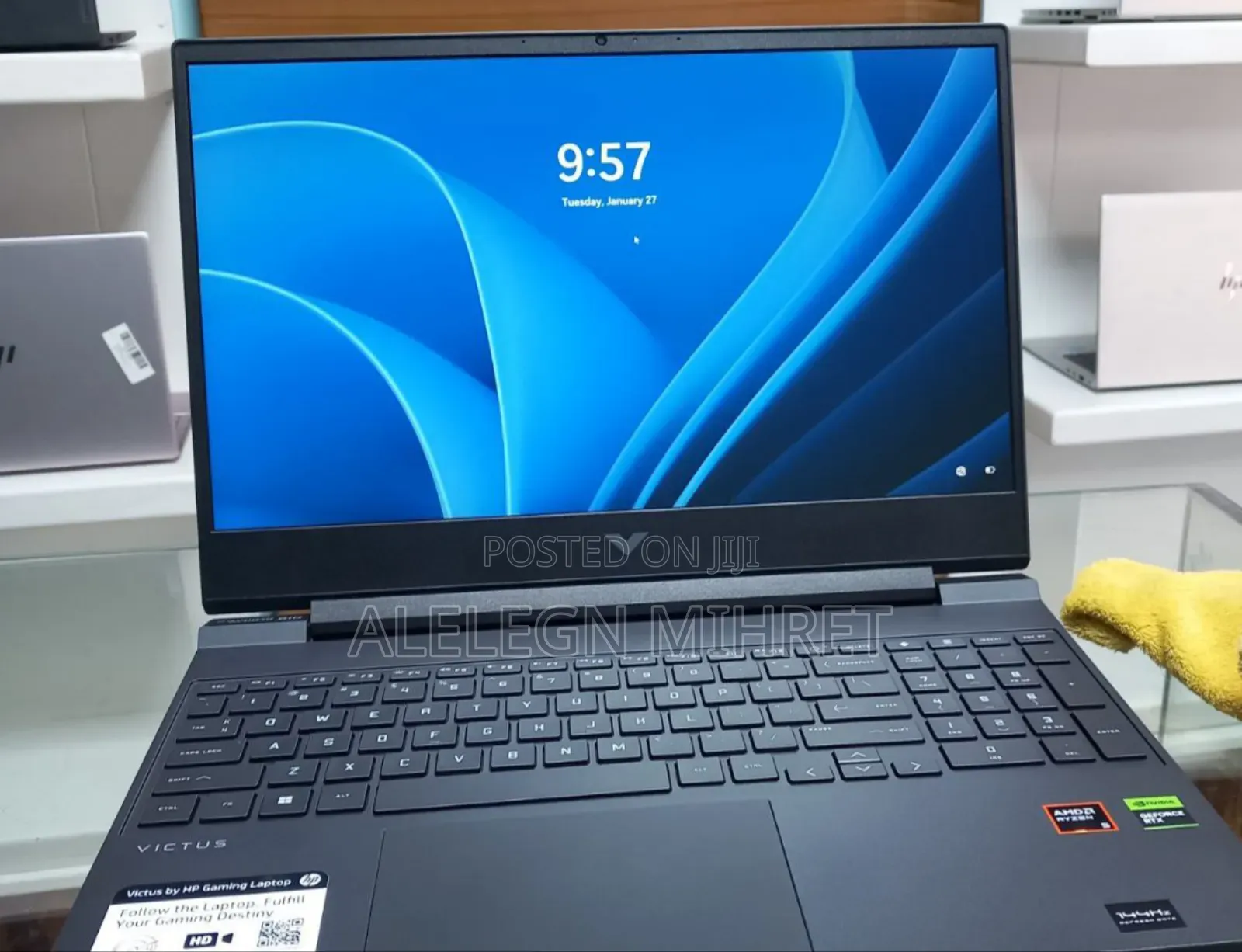 New Laptop HP Victus 16 8GB AMD Ryzen 5 SSD 512GB