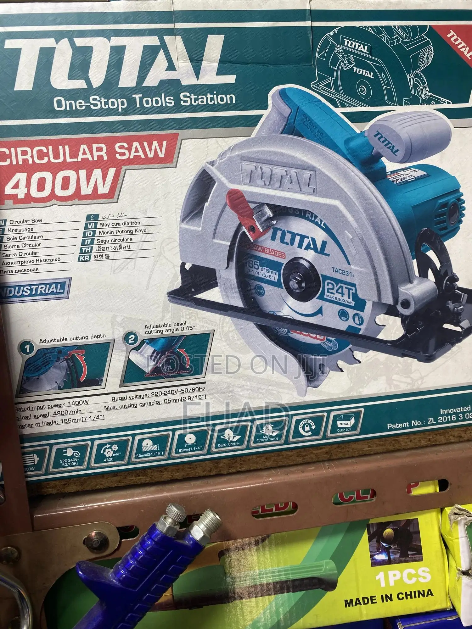 Total Circular Saw 1400w