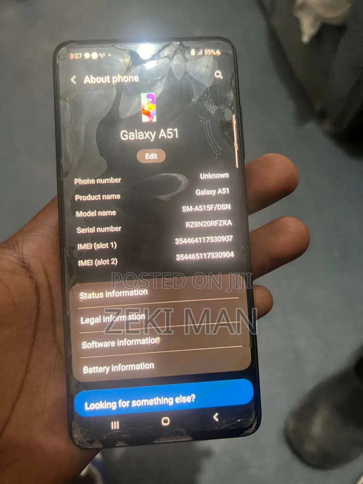 Samsung Galaxy A51 128 GB Gray
