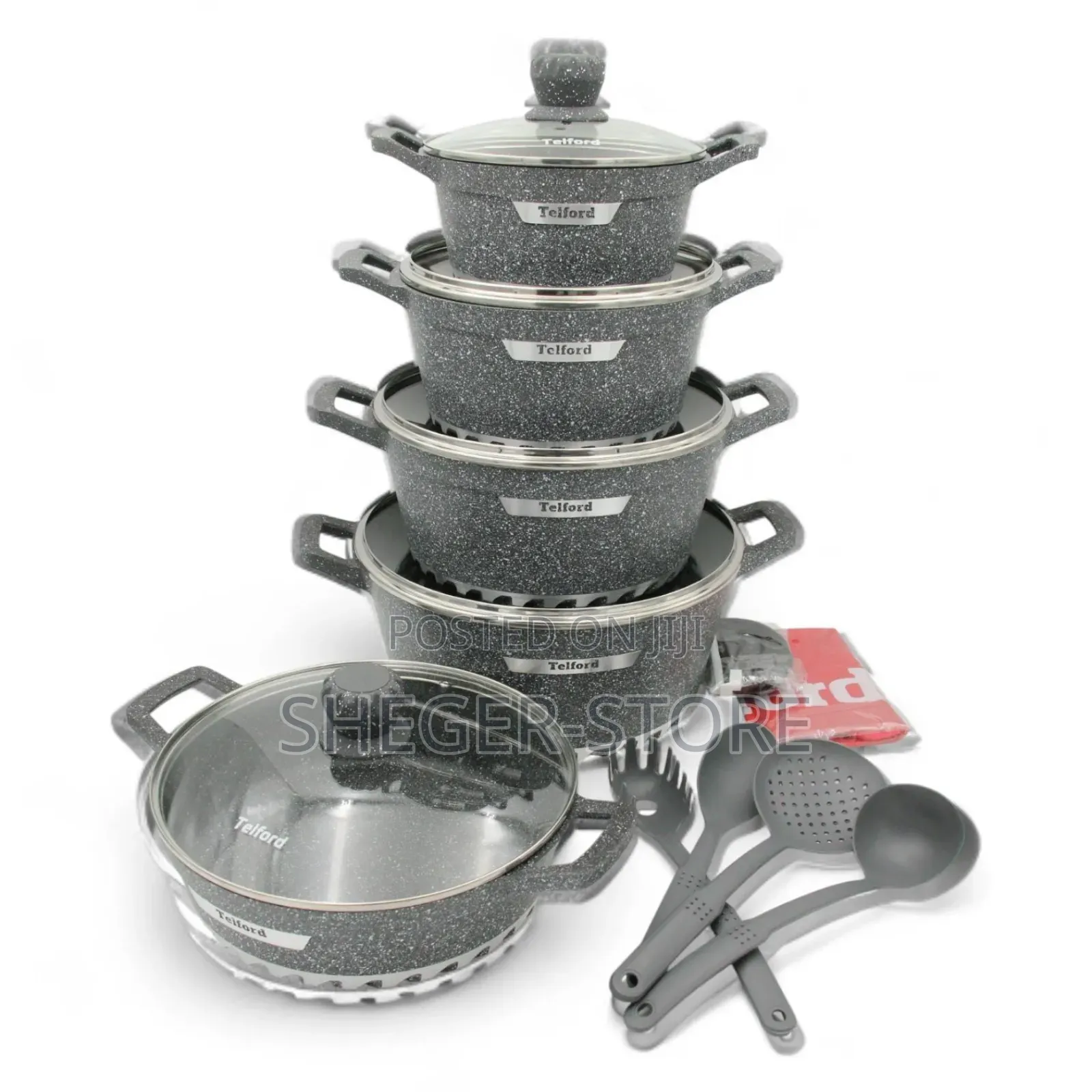 Orginal Telford Granite Coated Cookwares ( የእንግሊዞች ብራንድ የሆነ)