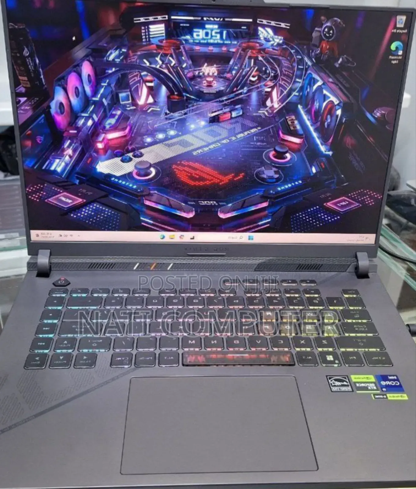 New Laptop Asus ROG Strix G16 G614 16GB Intel Core I9 SSD 1T