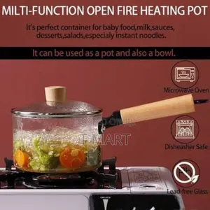 Heat-Resistant Glass Cookware and Serving Pan