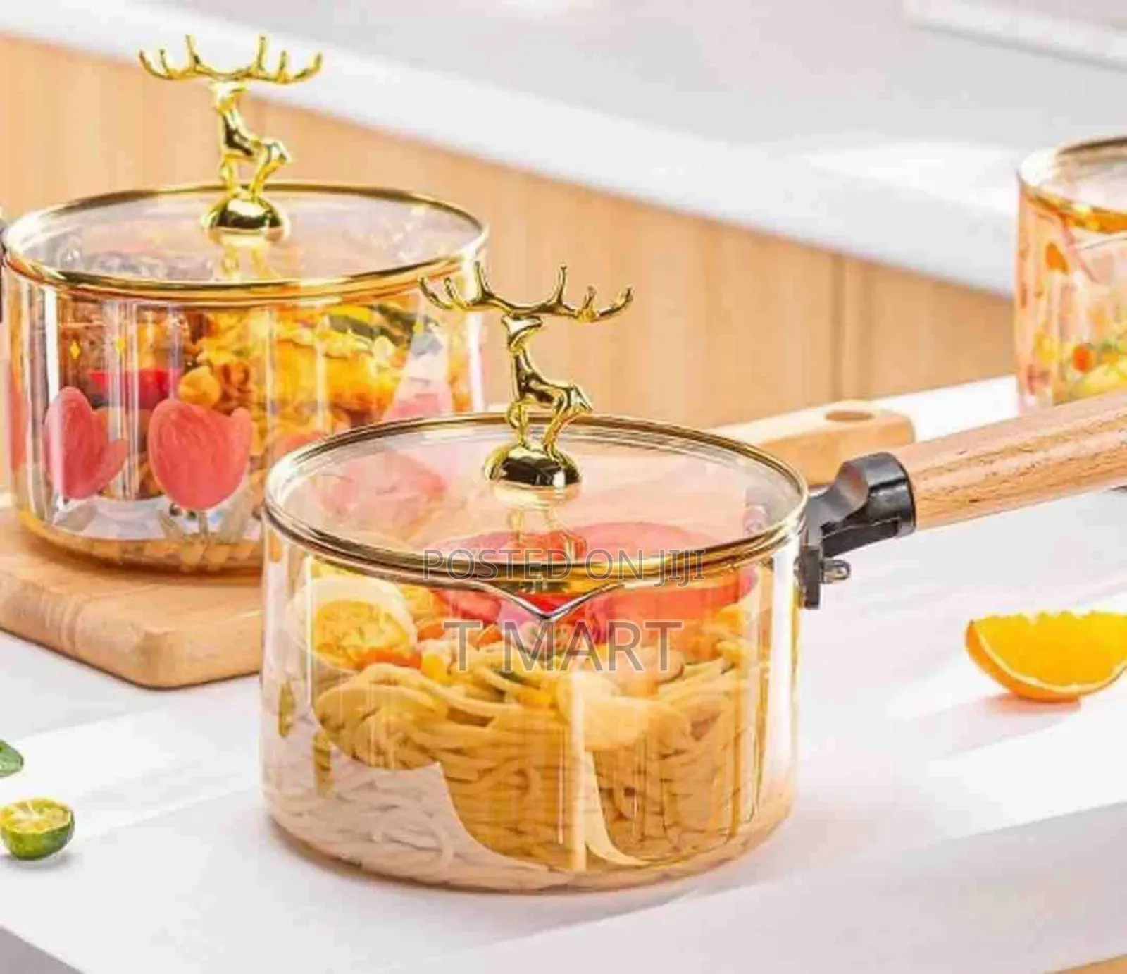 Heat-Resistant Glass Cookware and Serving Pan