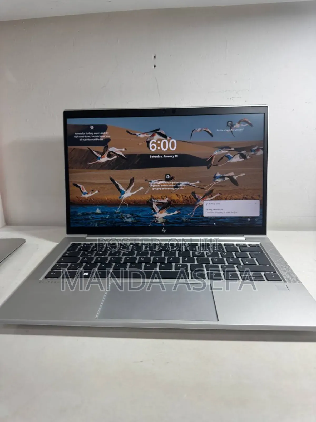 New Laptop HP EliteBook 830 G7 16GB AMD Ryzen 5 SSD 512GB