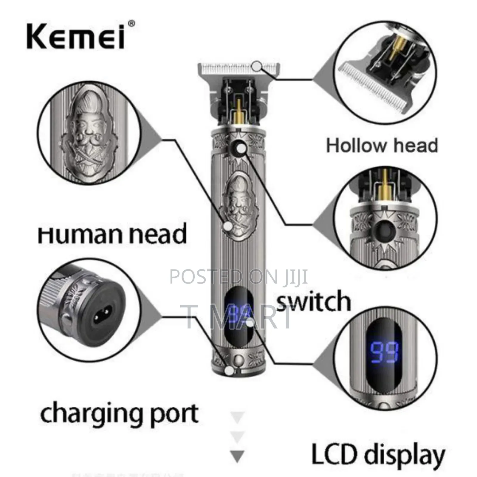 Kemei Professional Hair Clipper