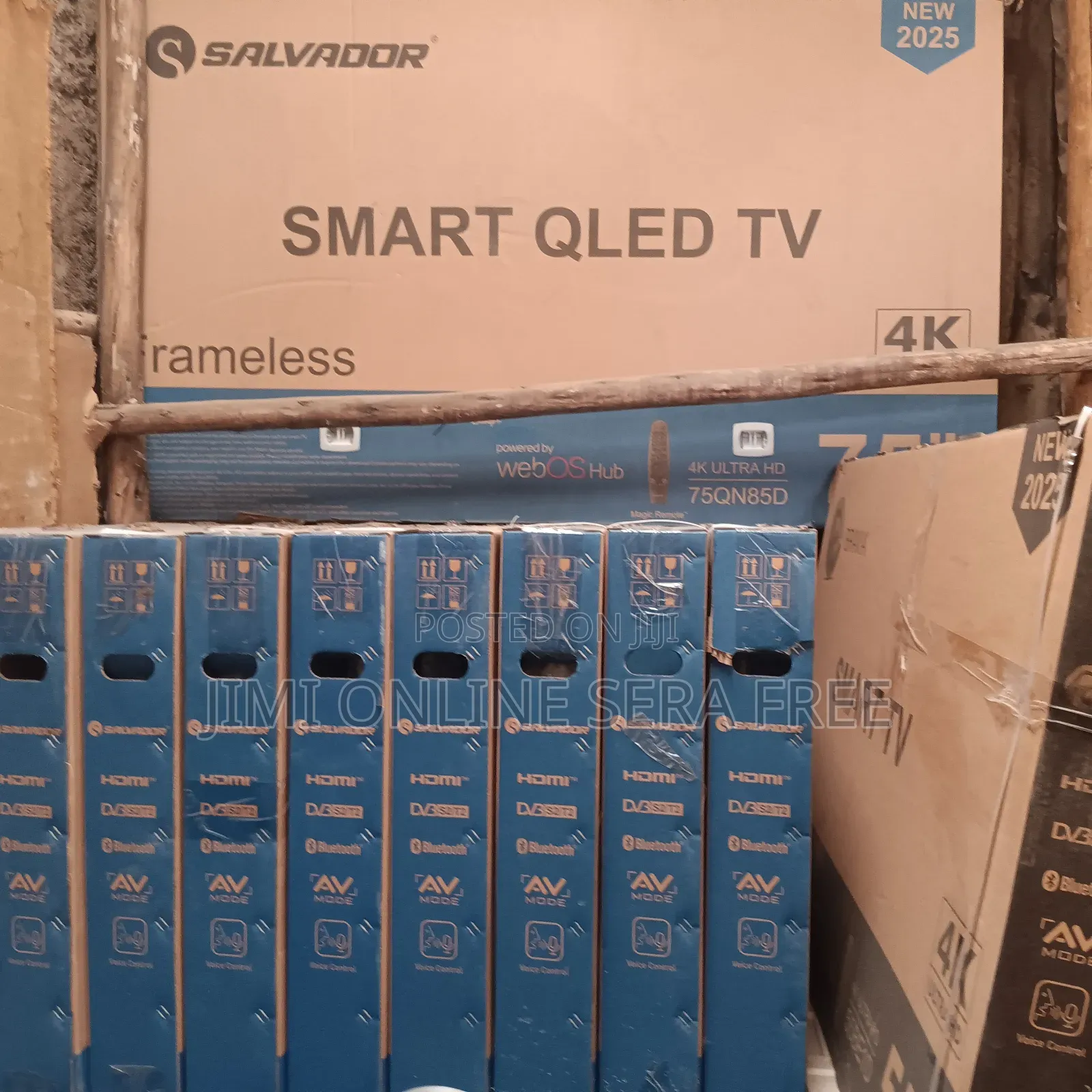 Salvadoor Smart Tv 65 Inch Andraid Framless 2025 Mode