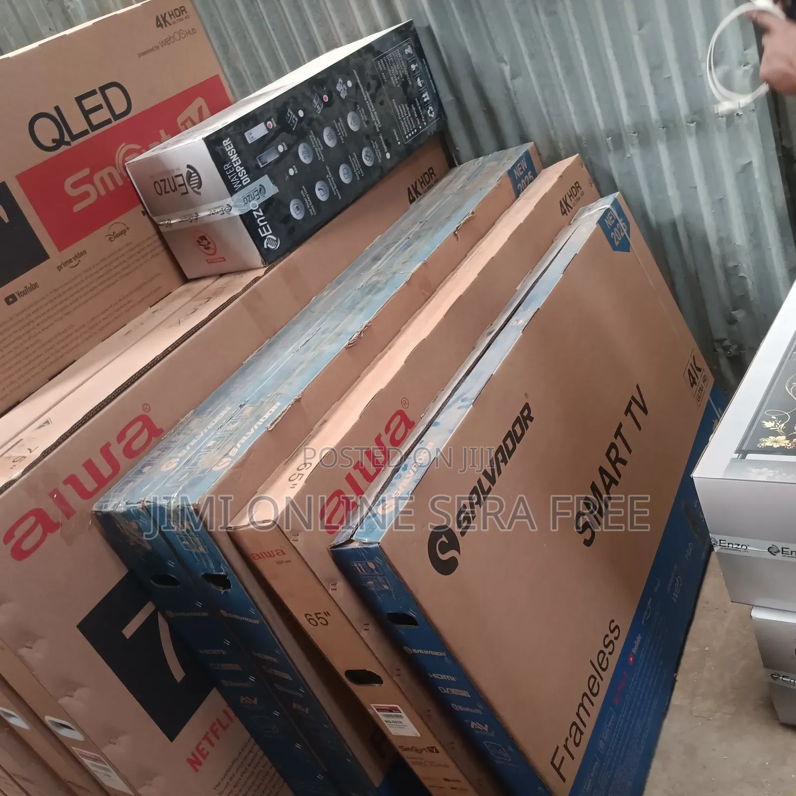 Salvadoor Smart Tv 65 Inch Andraid Framless 2025 Mode