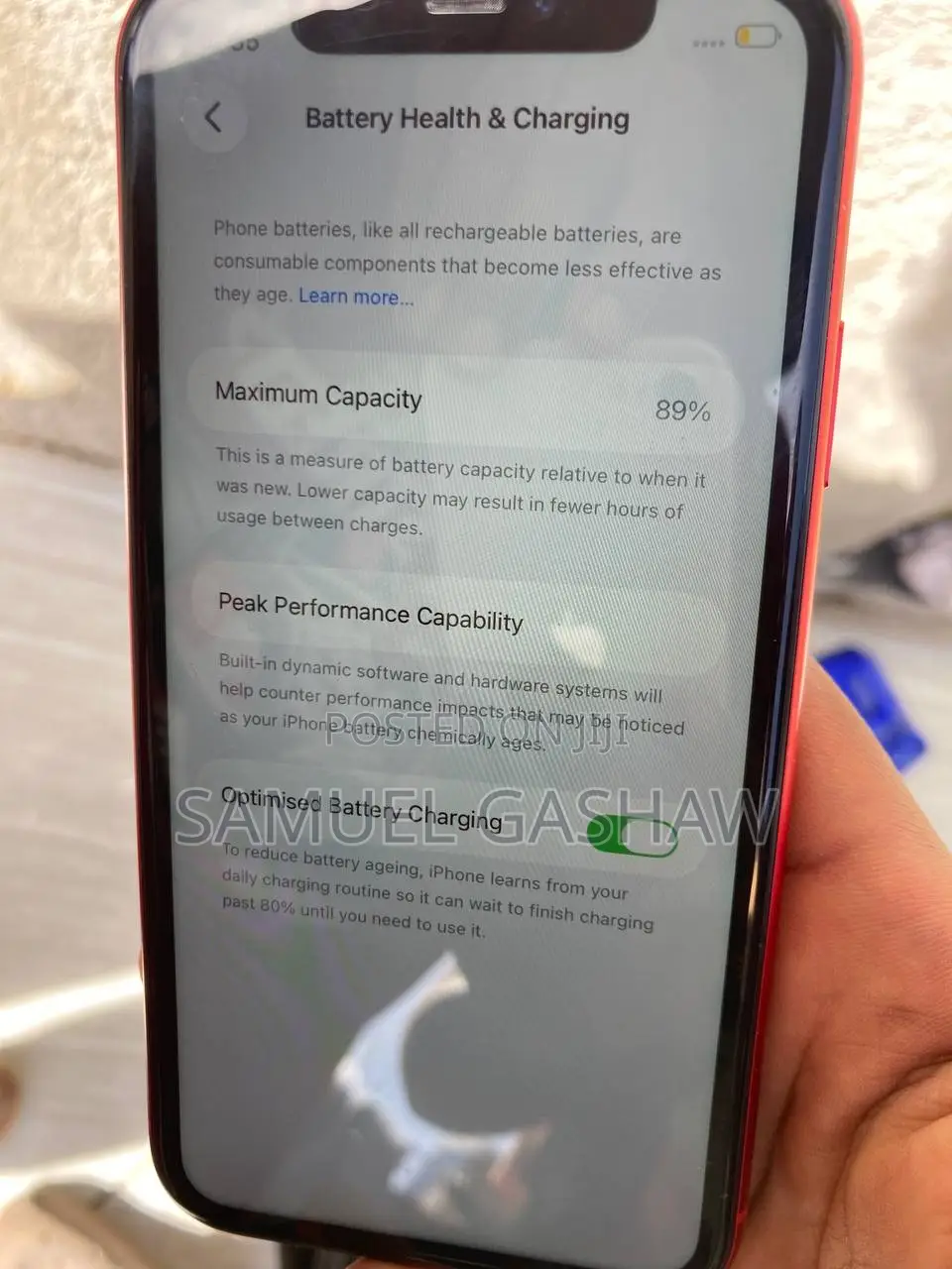 Apple iPhone 11 64 GB Red