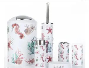 6pcs Colour Full Bathroom Set