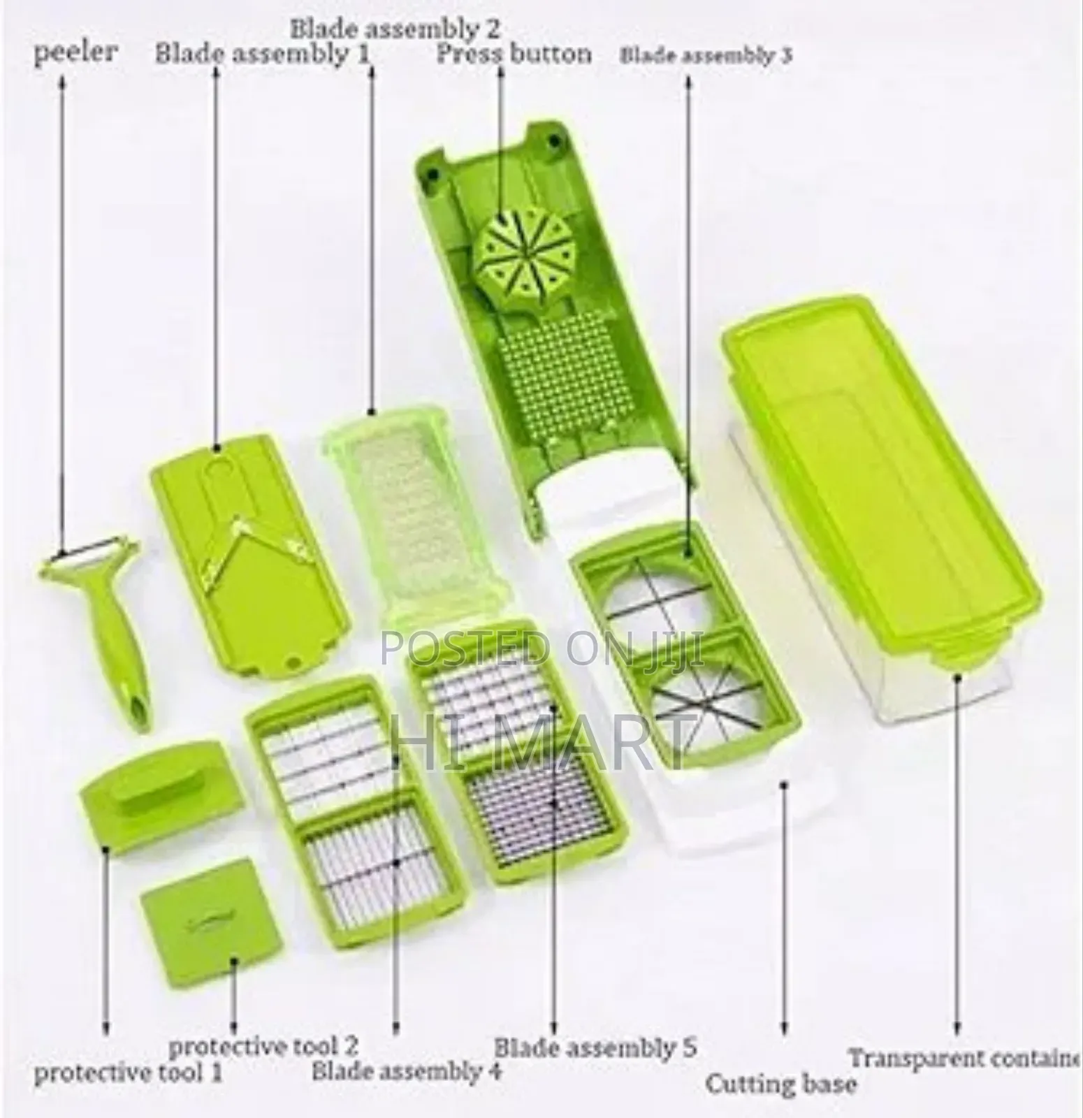 13pcs Kitchen Vegetable Slicer