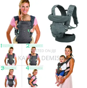 Infantino Baby Carrier ፊትም ኋላም ለማዘል የሚመች ዘመናዊ ማዘያ ኮፍያዉ የሚወጣ እና የሚገባ ነ