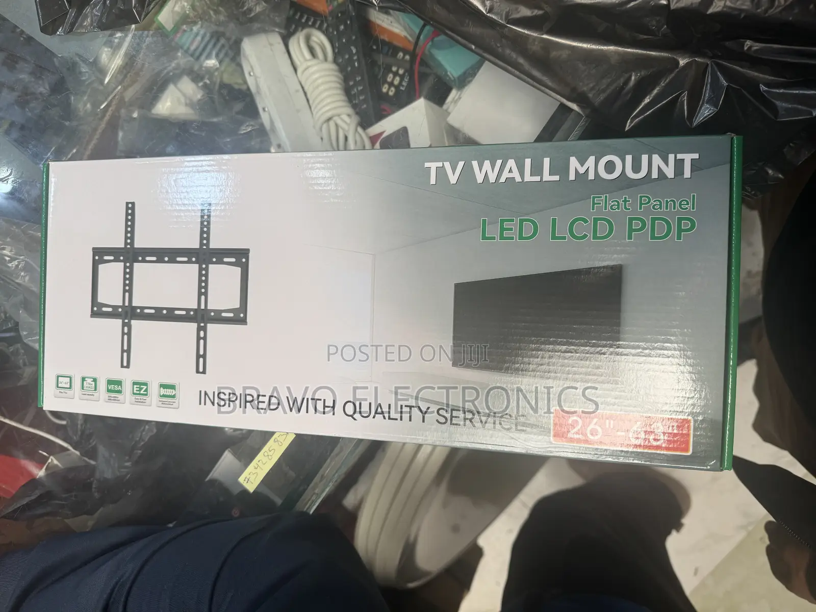 Tv Wall Mount 26”–63” – Original Metal | Strong, Durable Secure!