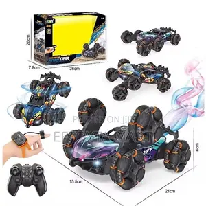 Alloy Spray Music Lighting Rc Stunt Car (360° Drift)