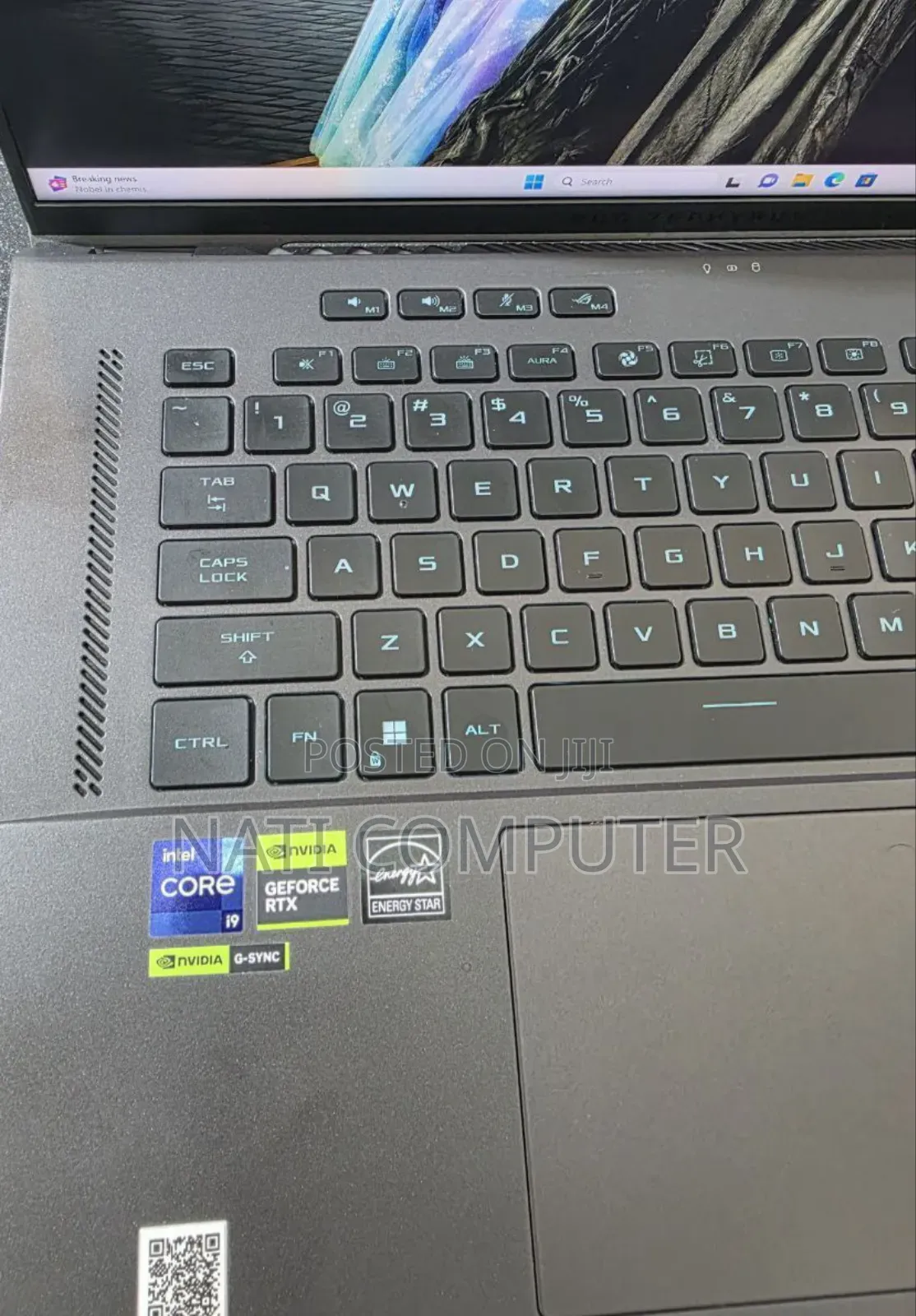 New Laptop Asus ROG Zephyrus G15 16GB Intel Core I9 SSD 1T