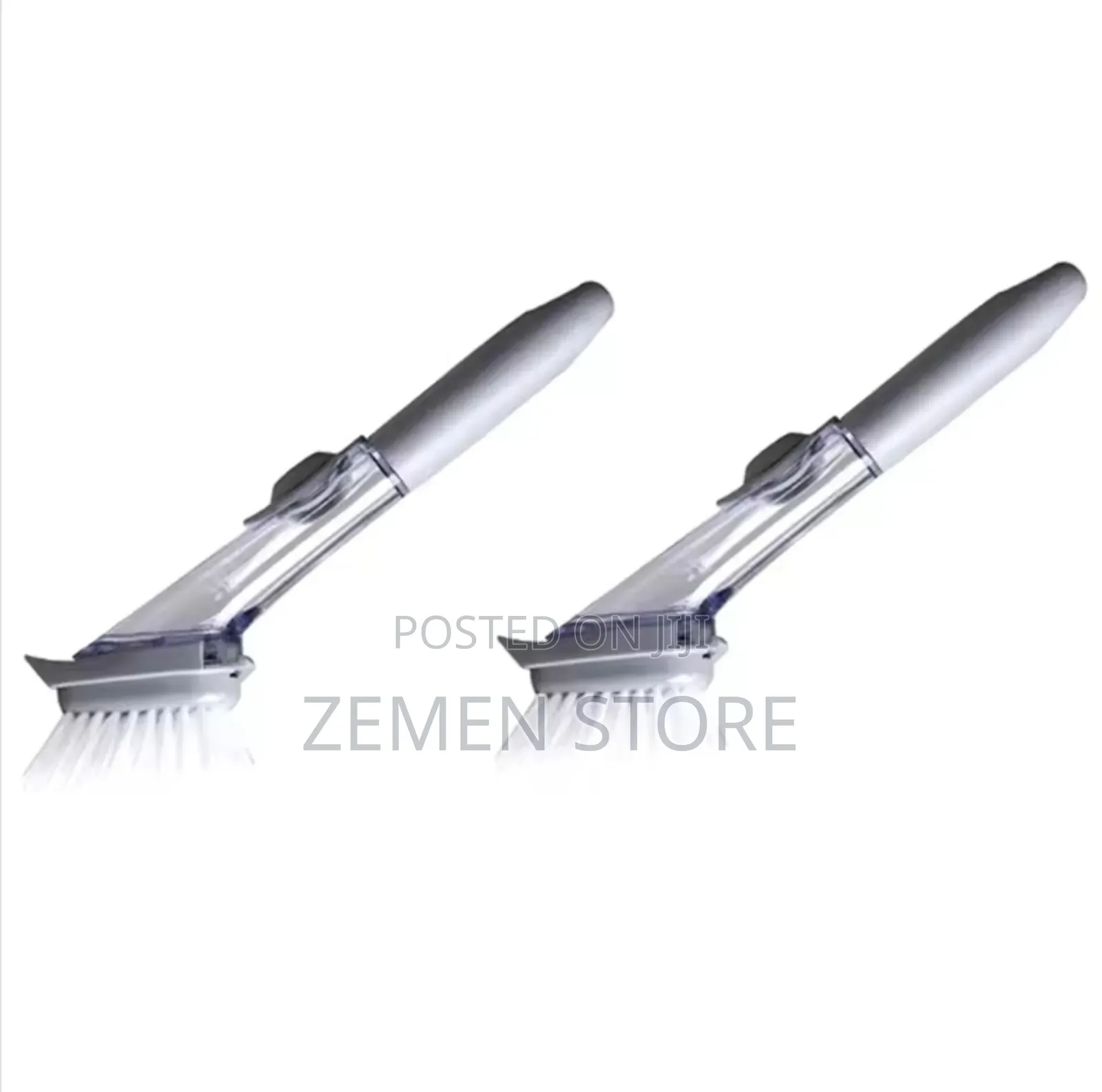 Long Handle Pot Brush - እጅዎን ሳይነኩ እቃ የሚያጥቡበት (Soap Dispenser)