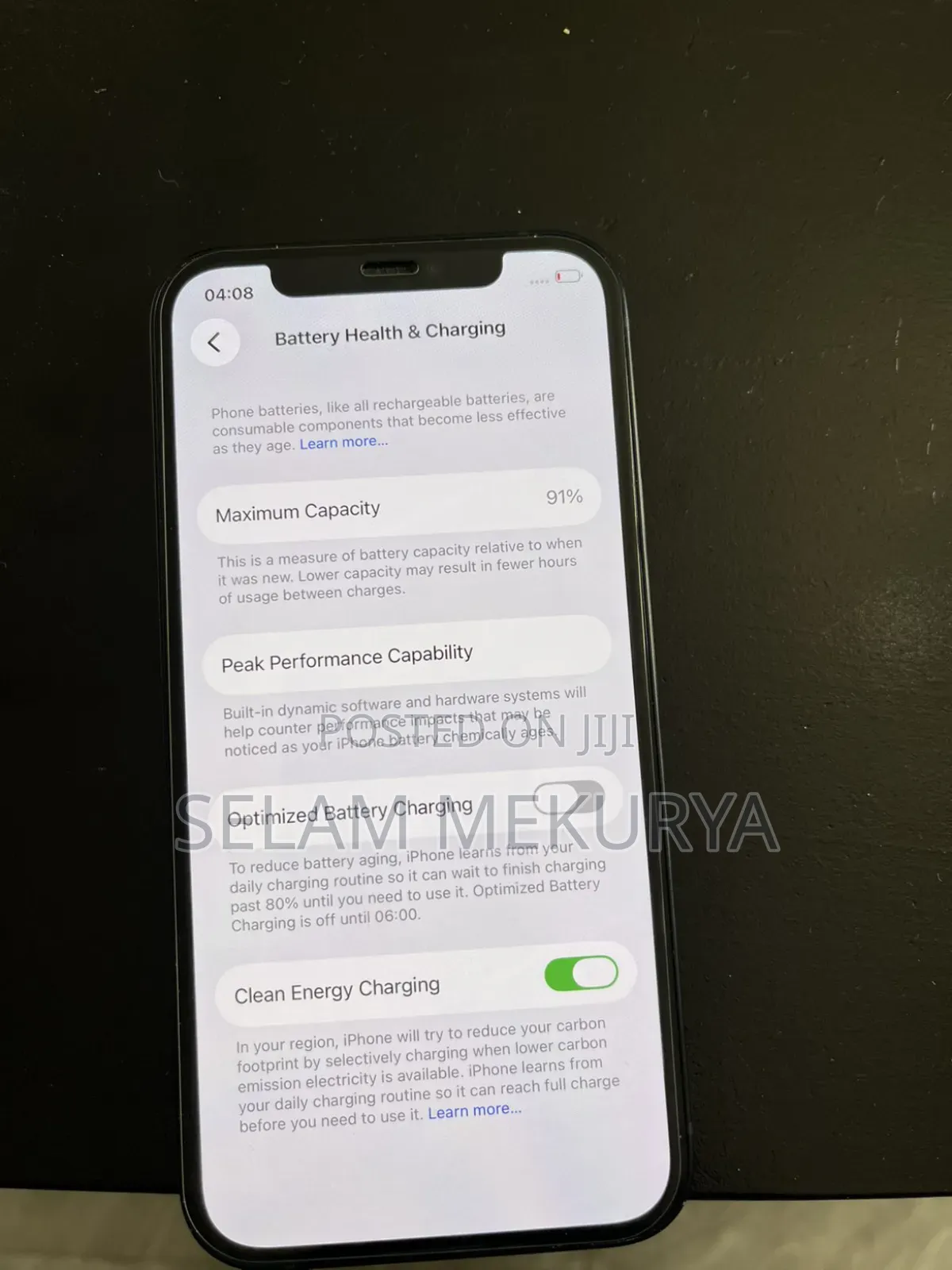 New Apple iPhone 12 128 GB Black