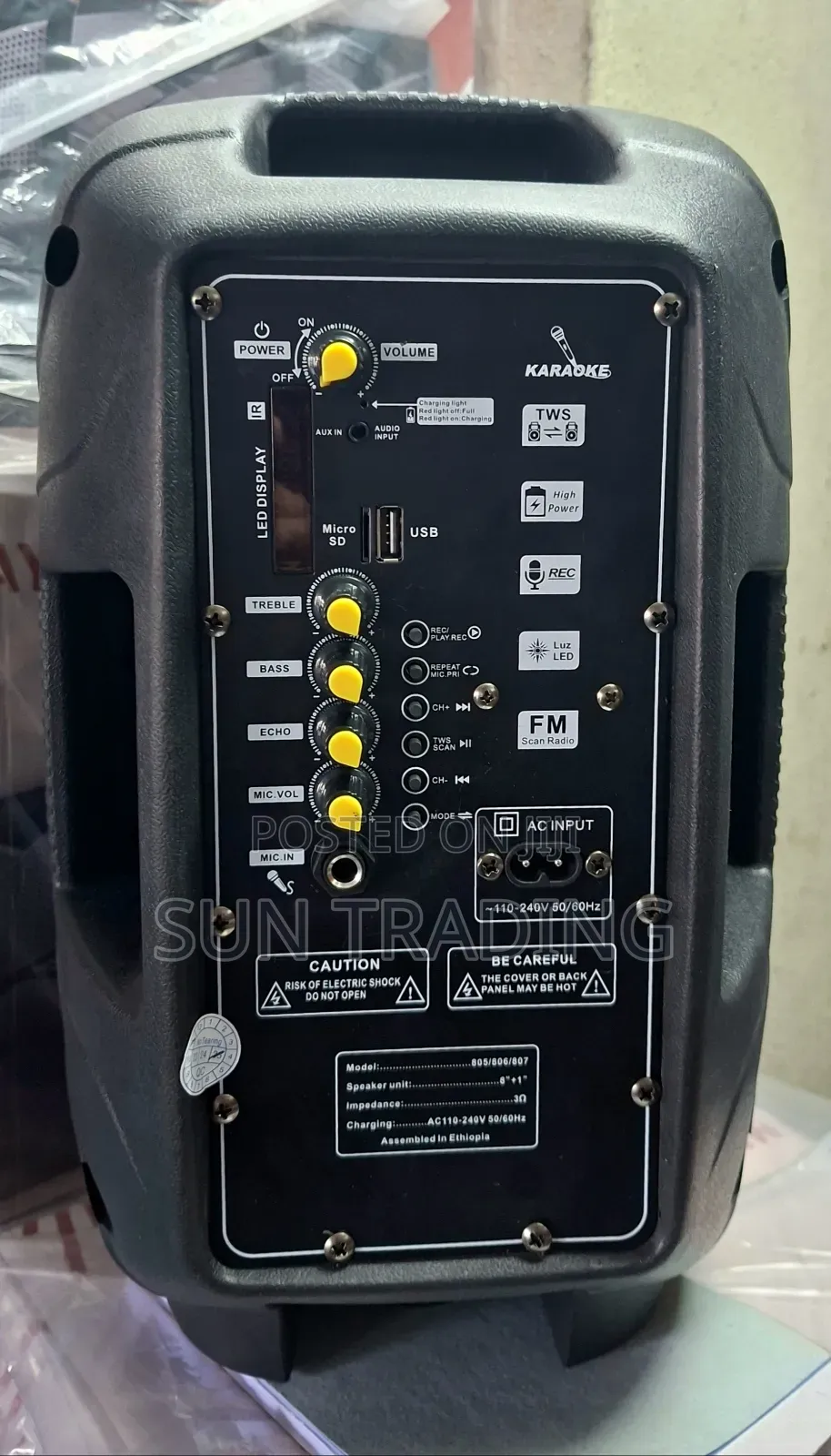 Avcrown Wireless Rechargeable Speaker | 807