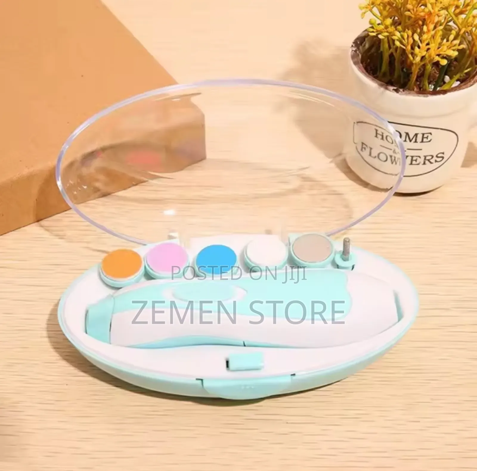 Electric Baby Nail Trimmer - ከጭረት የሚከላከል የህፃናት ጥፍር መከርከሚያ