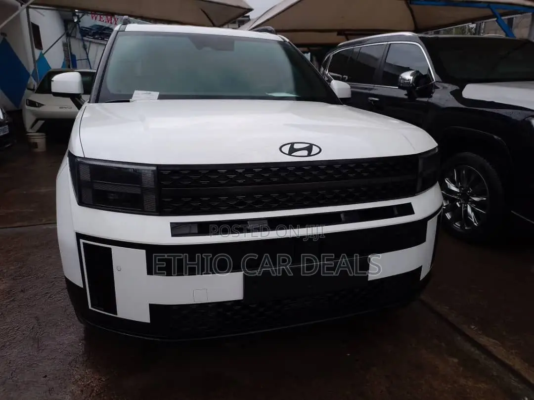 New Hyundai Santa Fe 2025 White