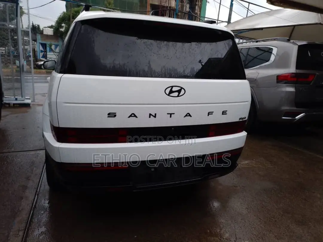 New Hyundai Santa Fe 2025 White