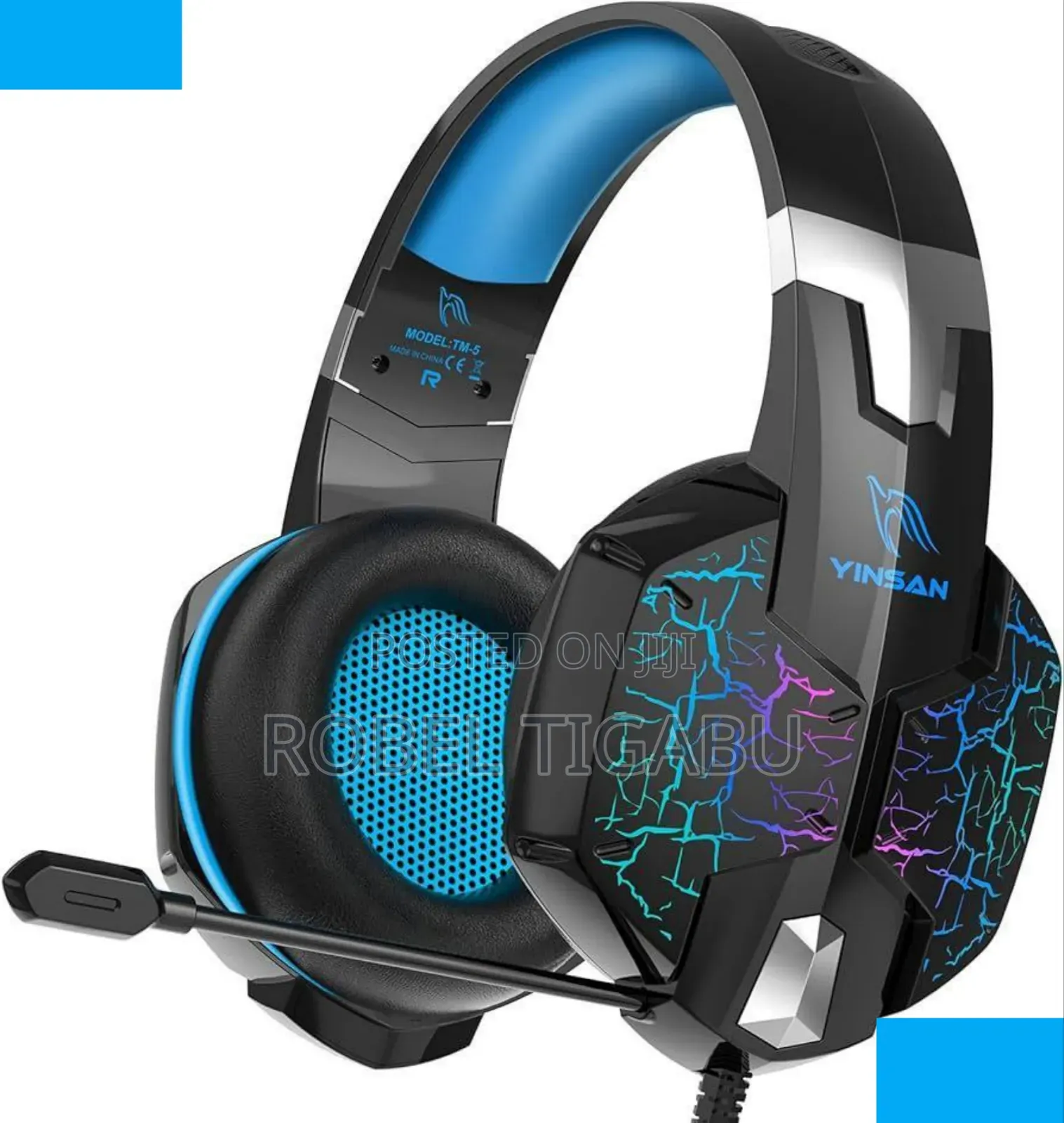 Yinsan Tm-5 Rgb Wired Gaming Headset
